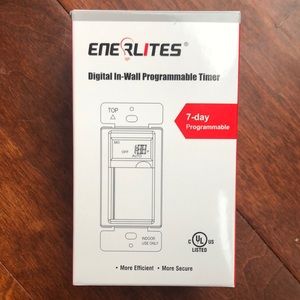 NEW IN BOX Digital In-wall Programmable Timer